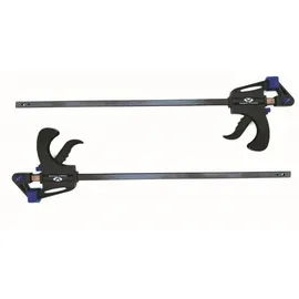 Vago-Tools 2x Schnellspannzwinge 750 mm Einhandzwinge Klemmzwinge
