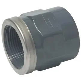 Plimat 40 mm PVC Klebe Fitting Gewinde Muffe verstärkt 16