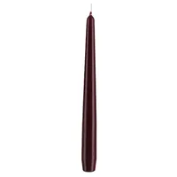 Spitzkerzen Bordeaux 24 x 2,3 cm, 12 Stück
