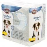 TRIXIE Hundewindel Rüdenwindeln im Mehrpack weiß Größe M-L: Taillenumfang 46 - 60 cm (z.B. Dalmatiner, Dobermann)