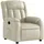 vidaXL Relaxsessel mit Liegefunktion Kunstleder 50 x 98 x 50 cm Creme