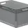 Westfalia Stapelbox Kunststoff 60 cm x 40 cm x 32 cm Grau