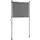Konifera Senkrechtmarkise 120 x 225 cm grau Aluminium