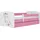 raumhirsch furniture Kinderbett mit Motiv Katze 80 x 180 cm Holzwerkstoff rosa