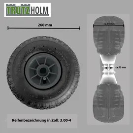 Trutzholm Sackkarrenrad Luftrad 260x85 mm