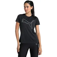 Puma Tad Essential Logo Trainingsshirt Damen 01 black S