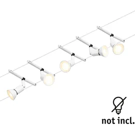 Paulmann CorDuo Seilsystem Salt Basisset GU5,3 Weiß matt Chrom