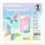 Ursus 50 Transparentpapier-Faltblätter "Feenstaub", 15 x 15 cm