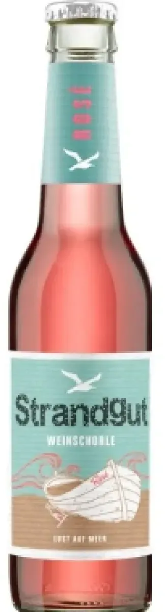 Strandgut Weinschorle Rosé lieblich 0,275 l
