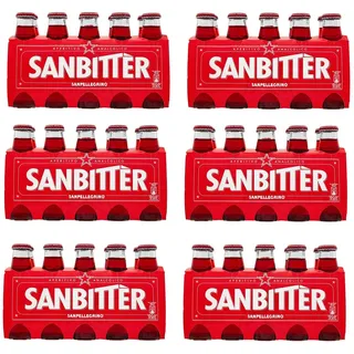 San Pellegrino Sanbitter Aperitif Italien 60 x 100ml Erfrischungsgetränk