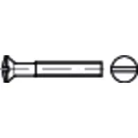 Industrial Quality Supplies ISO 2010 LinsenSenkkopfschraube M3x8 Messing galvanisch