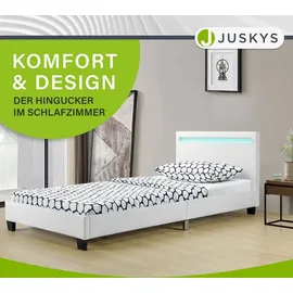 Juskys Verona 90 x 200 cm weiß