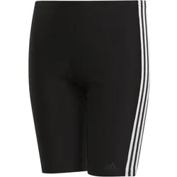 ADIDAS adidas Herren 3-Streifen Jammer-Badehose, BLACK/WHITE, 128
