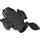 Brennenstuhl 1082120 3fach-Kupplung Gummi 230V Schwarz IP44