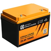 Liontron LiFePO4 Akku Smart BMS 25,6V, 100Ah - Vollwertiger Ersatz für 24 Volt Blei-Akkus