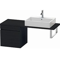 Duravit DuraStyle Waschtisch-Unterschrank DS532201616 50 x 47,8 cm, Eiche schwarz, für Konsole, 1 Auszug