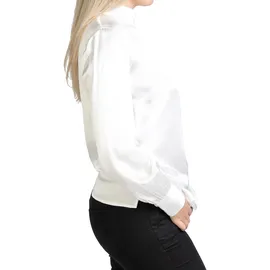 Posh Gear Seidenbluse Satinoseta Weiß XXL