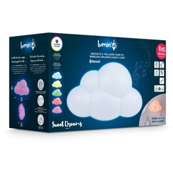BigBen Wandlautsprecher Lumin ́Us Wolke LED Figur USB MP3 AU385335 Portable-Lautsprecher