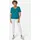 GOLDNER Halbarm Basic-Shirt aus Baumwolle in petrol | Gr.: 50