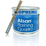 ALSAN Flashing Quadro - 5,0kg/Gebinde - RAL 7040 fenstergrau - einkomponentiger Polyurethan Flüssigkunststoff zur absolut sicheren Abdichtung und Herstellung von Details und Anschlüssen im Flachdach