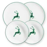 GMUNDNER KERAMIK Classic Tafelservice 4-tlg. grüner hirsch