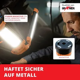Grafner Akku Baustrahler Arbeitslampe LED mit Stativ,