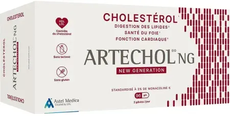 Artechol NG Unterstützt Einen Guten Cholesterinspiegel Nahrungsergänzungsmittel 96 Kapseln