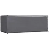 winza outdoor covers Tisch-Schutzhülle 185 x 105 x 75 cm Grau