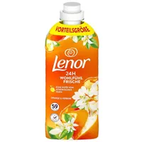 Lenor ORANGE & VERBENE Weichspüler flüssig, 1,239 l