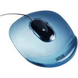 Esselte Mauspad Gel-Rest Blau Transparent