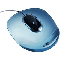 Esselte Mauspad Gel-Rest Blau Transparent