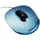 Esselte Mauspad Gel-Rest Blau Transparent