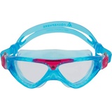 AQUASPHERE Brille VISTA JUNIOR, TURQUOISE PINK LENS CLEAR, S