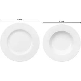 Villeroy & Boch Royal Tafelservice 12-tlg. weiß