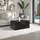 Tectake Couchtisch Marmor Optik Schwarz Holz 90 x 50 x 40 cm