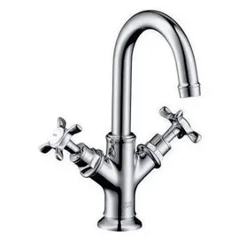 Hansgrohe Montreux Zweigriff Waschtischarmatur Edelstahl Optic