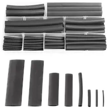 Quadrios Schrumpfschlauch 22CA167 Schwarz 1 Set