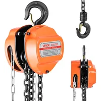 Vevor Flaschenzug Stahl 3 m orange