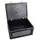 WeTec Lagerbox Kunststoff 400 x 300 x 185 mm schwarz mit Scharnierdeckel