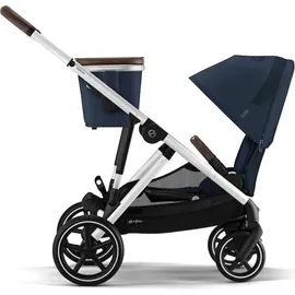 cybex retail gmbh Cybex Gazelle S Kinderwagen inkl. Cot S Babywanne / Kombikinderwagen, Farbe:Ocean Blue / Silver