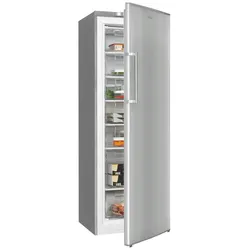 Exquisit Gefrierschrank GS280-HE-040D inoxlook | Tiefkühlschrank Gross 242 Liter | 4* Schnellgefrieren | Gefrierschrank Gross