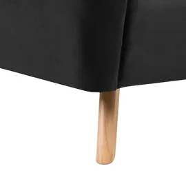 Beliani Vienne 180 x 200 cm Schwarz
