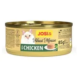 JosiCat Finest Mousse mit Huhn 12 x 85 g