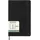 Moleskine 18 Monate Wochen Notizkalender 2026/2027, L/A5, 1 Wo = 1 Seite, Rechts linierte Seite, Fester Einband, Schwarz