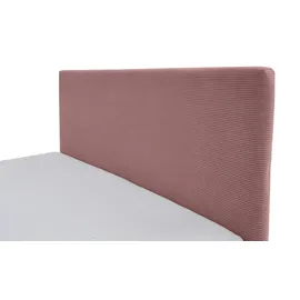 Sofa.de Polsterbettgestell mit USB-Anschluss ¦ rosa/pink ¦ Maße (cm): B: 100 H: 90