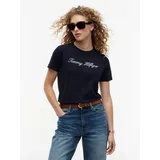 Tommy Hilfiger Script Kurzarm-T-Shirt Nos Desert Sky XL