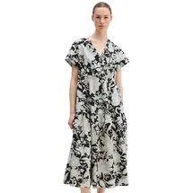 Marc O'Polo Druckkleid Midi Braun 42