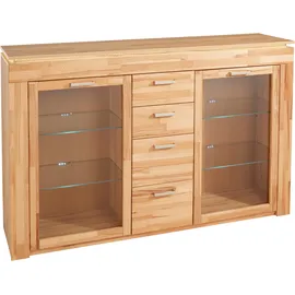 vogl möbelfabrik Highboard 182 x 114,5 x 40 cm Beige