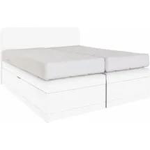 Westfalia Schlafkomfort Boxspringbett 145 x 212 cm Weiß