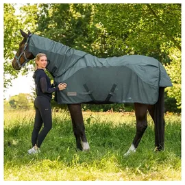 Waldhausen Regen-Fliegen Halsteil Comfort Warmblut grün